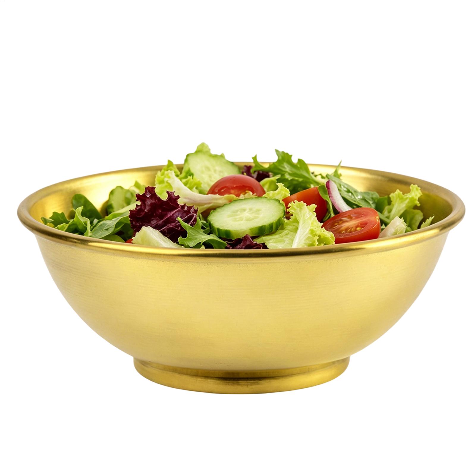 Home Cooking Food - Koperen Kom Grote Mengkom Saladeschaal Opslagkom
