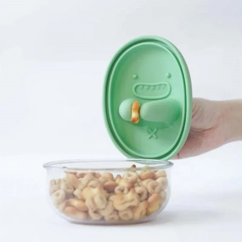 Home Cooking Food - Handsfree snackbox, geen kruimels, snackopbergdoos, cartoonkoekjesdoos,