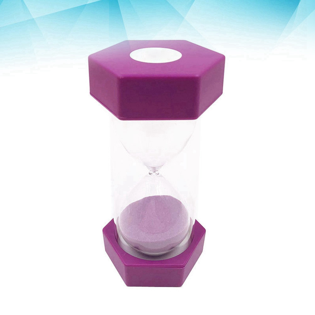 Home Cooking Game - Zeshoekige zandloper, 6 minuten, plastic zanduurwerk,