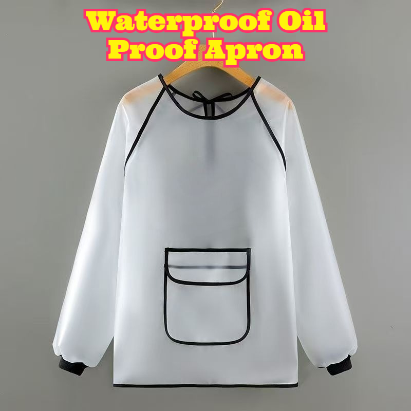 Home Cooking Service - TPU waterdichte, oliebestendige, lange mouwen, korte