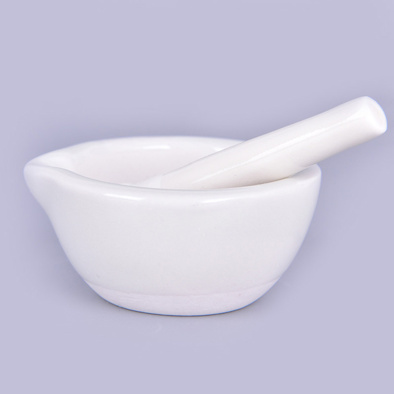 Mortar Pestle Granite - 60mm Chinese Stijl Keramiek Kruidenmolen Handheld
