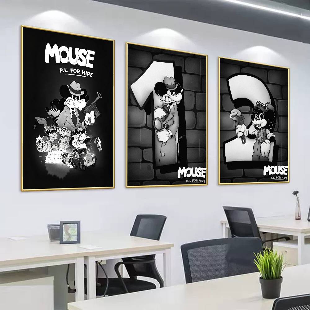 Home Cooking Game - Spel M-Mouse P.I. Voor H-Hire Poster