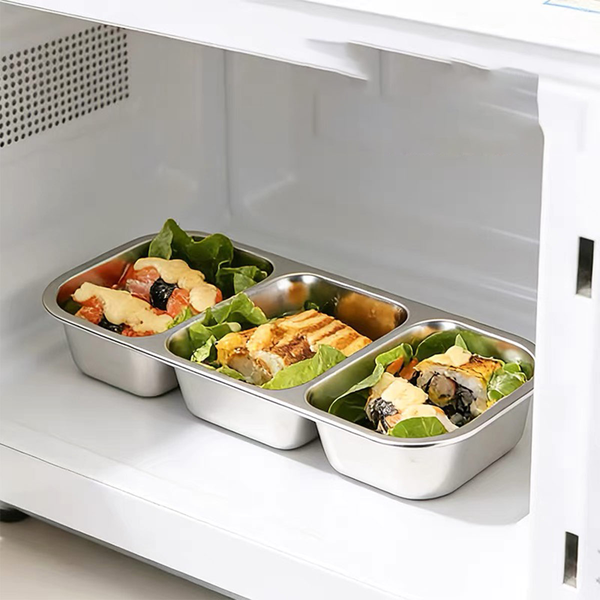 Roestvrijstalen voedselopslagc - Home Cooking Food recensie en prijs