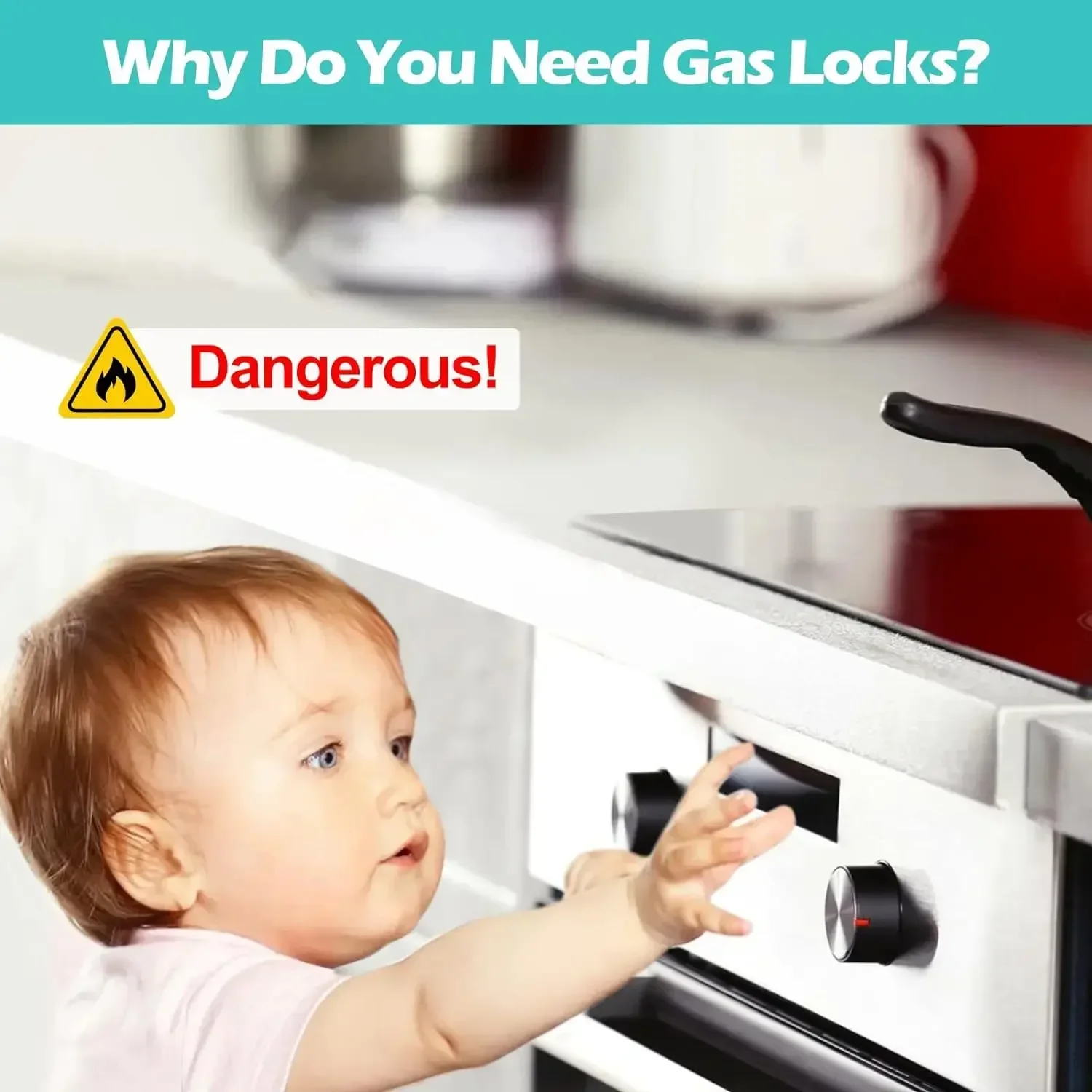 Kindveilige keukenveiligheidss - Home Cooking Gas Stove recensie en prijs