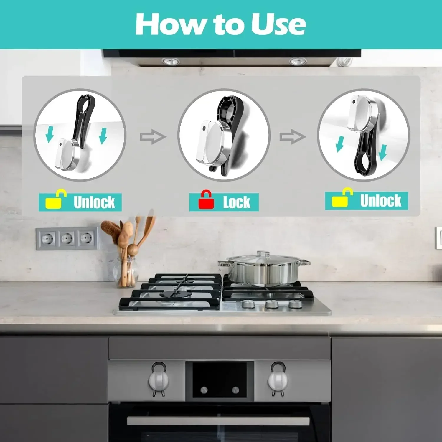 Kindveilige keukenveiligheidss - Home Cooking Gas Stove recensie en prijs