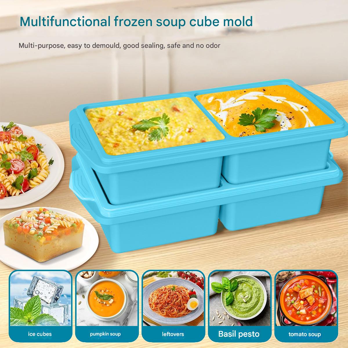 Grote siliconen ijsblokjesvorm - Home Cooking Food recensie en prijs