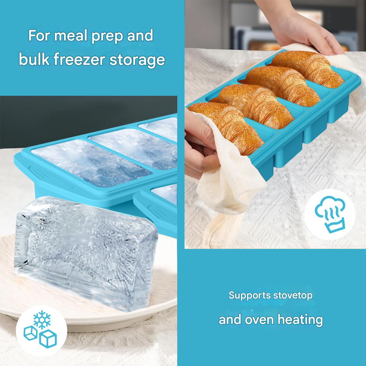Grote siliconen ijsblokjesvorm - Home Cooking Food recensie en prijs