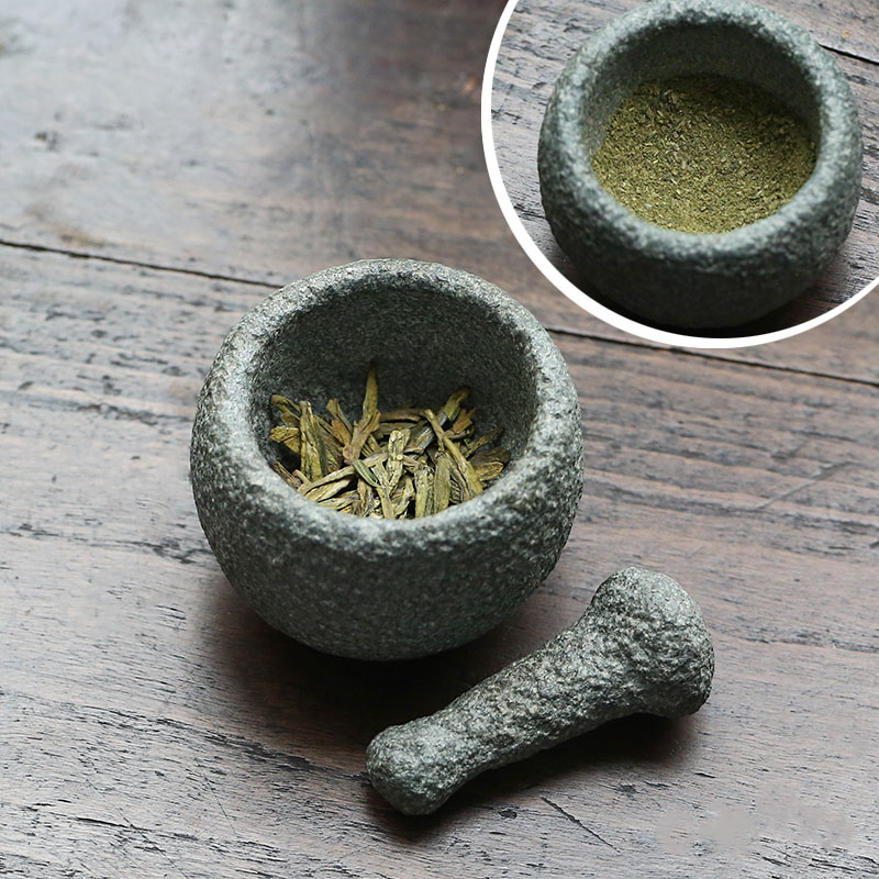Natuurlijke granieten vijzel e - Mortar Pestle Granite recensie en prijs
