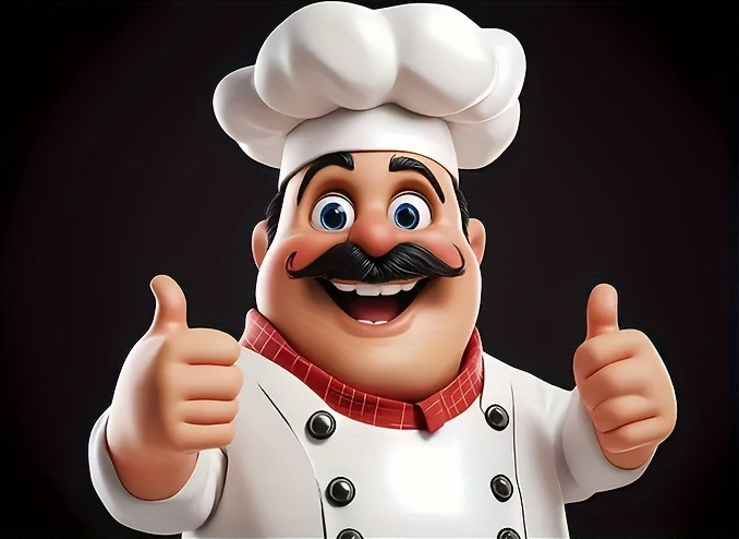 Geweldige kok portret 500/1000 - Home Cooking Game recensie en prijs