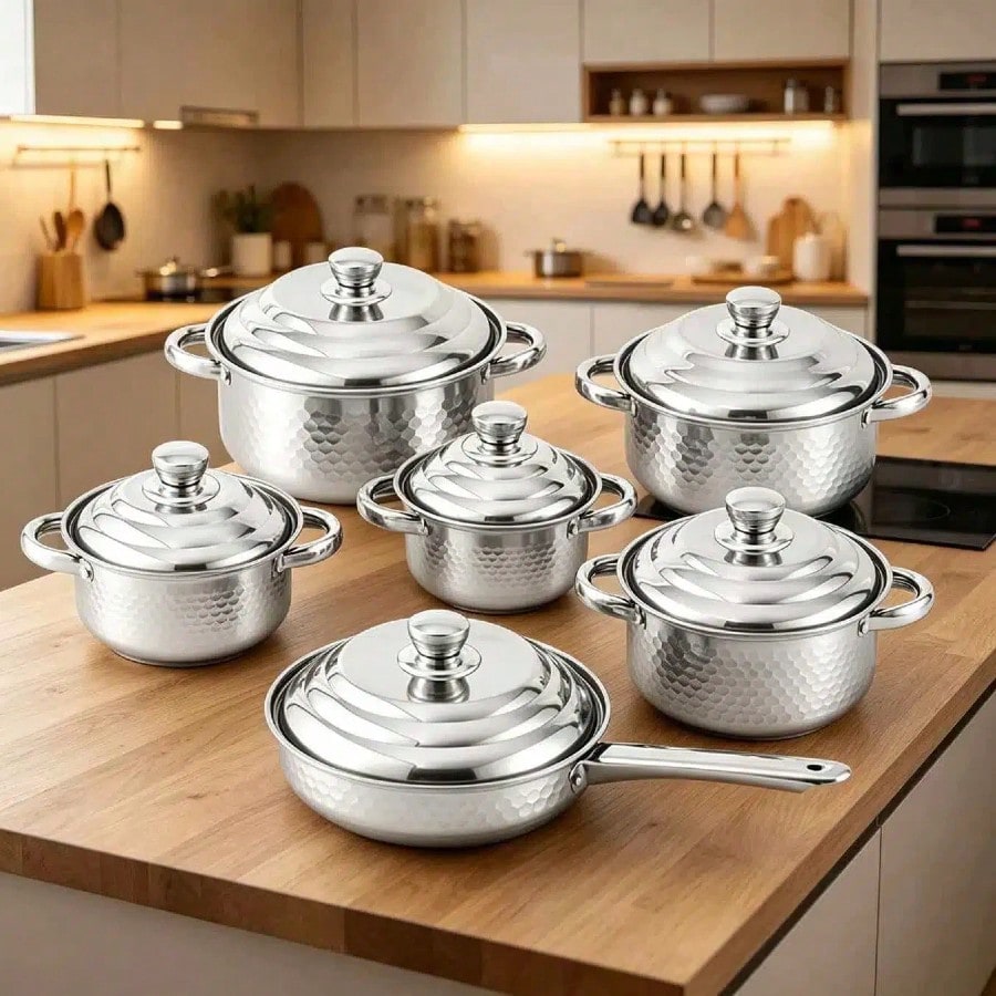 12-delige kookgereiset, zware  - Mom'S Home Cooking recensie en prijs