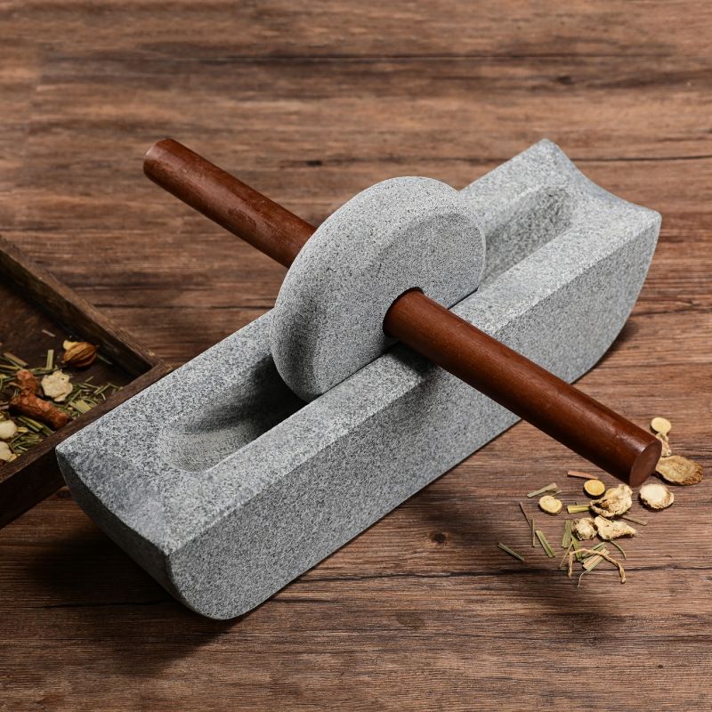 Thuis Chinese Stijl Molen Grin - Mortar Pestle Granite recensie en prijs