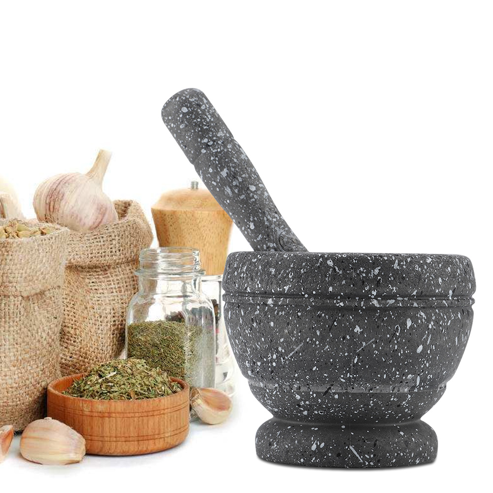 1 Pc Handleiding Plastic Vijze - Mortar Pestle Granite recensie en prijs