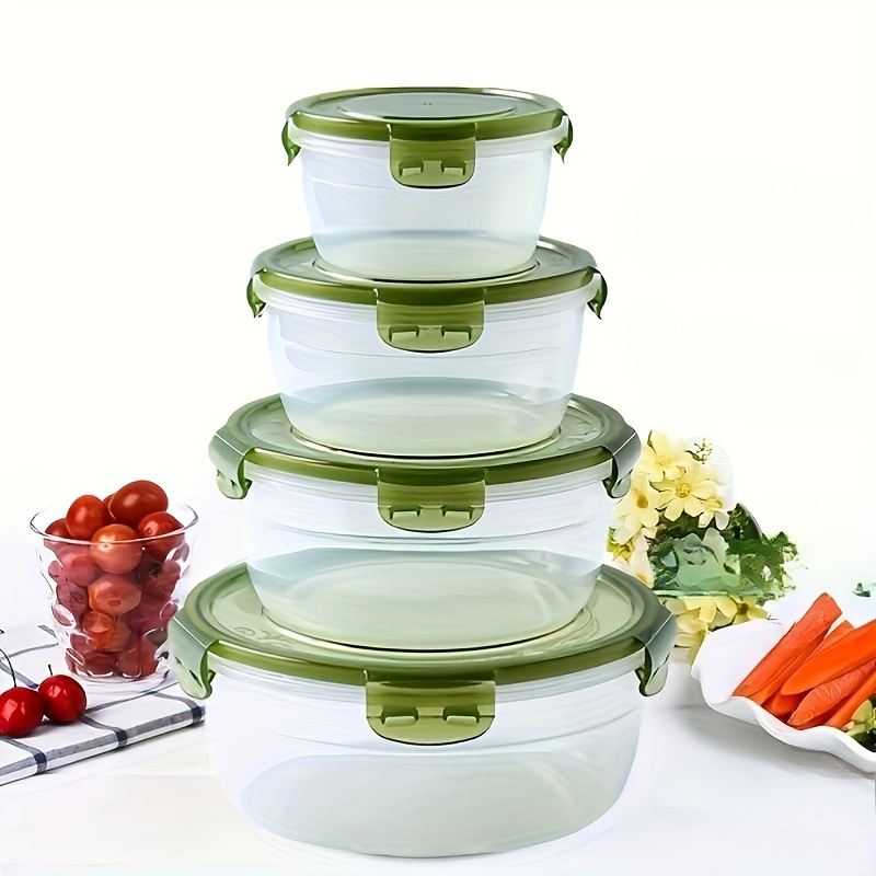 4 plastic voedselbewaarcontain - Home Cooking Food recensie en prijs