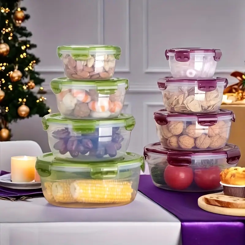 4 plastic voedselbewaarcontain - Home Cooking Food recensie en prijs