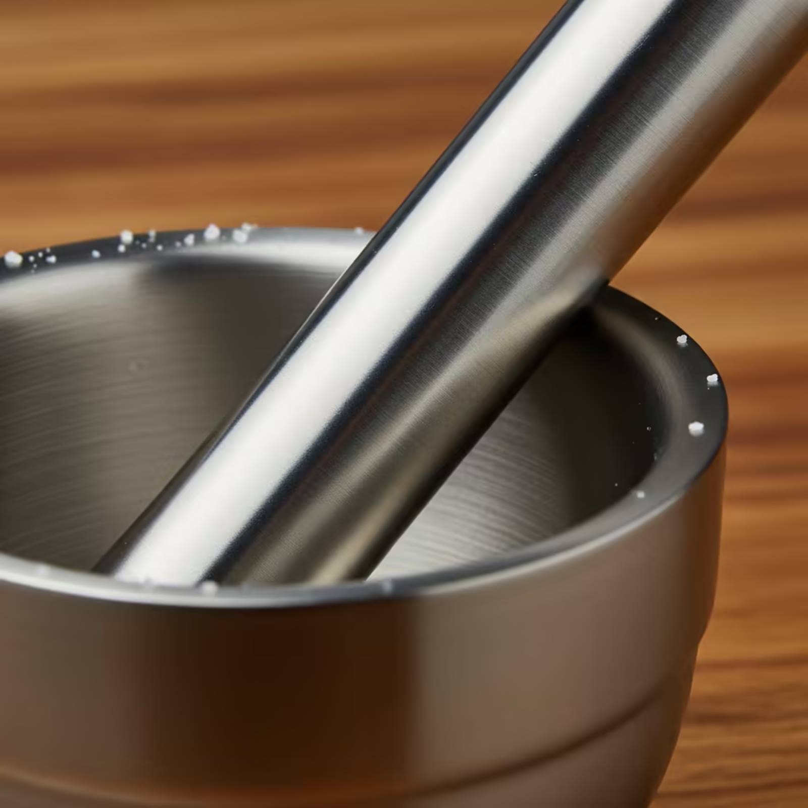 Vijzel en stamper met deksel,  - Home Cooking Usa recensie en prijs