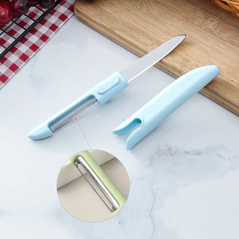 Twee in één dunschiller Roestv - Home Cooking Help recensie en prijs