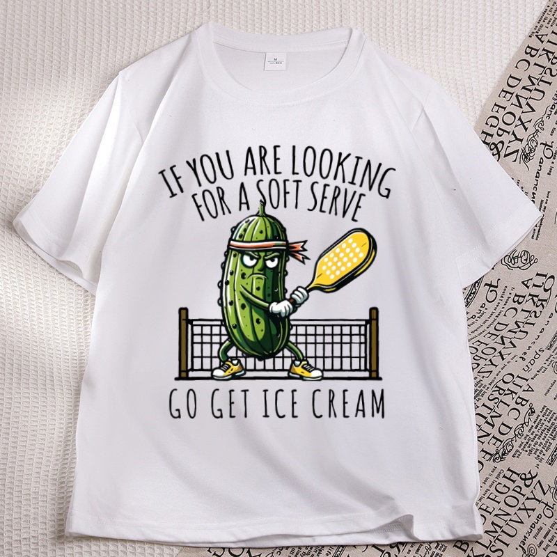 Soft Serve Pickleball Joke T-s - Home Cooking Game recensie en prijs