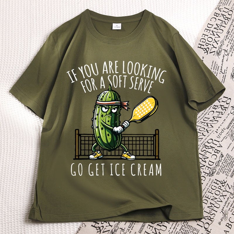 Soft Serve Pickleball Joke T-s - Home Cooking Game recensie en prijs