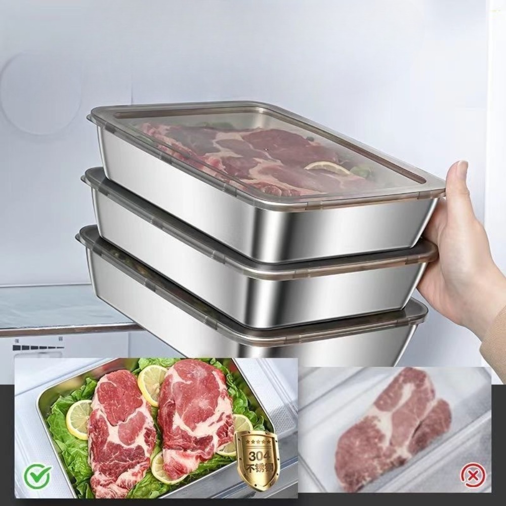 Serveerschaal van roestvrij st - Home Cooking Food recensie en prijs