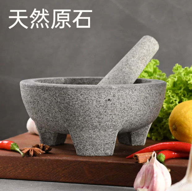 Natuurstenen granieten vijzel  - Mortar Pestle Granite recensie en prijs