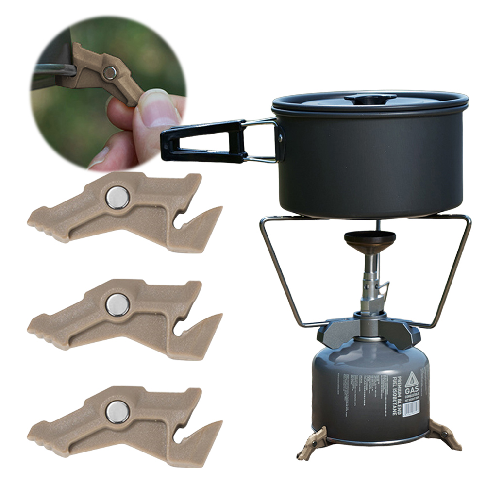 Magnetische driepoot-gasflesbe - Home Cooking Gas Stove recensie en prijs