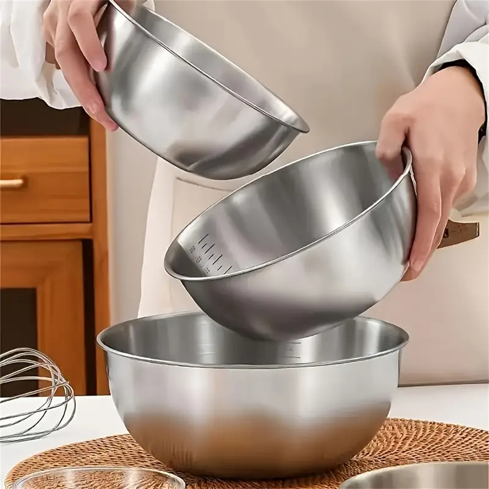 1-3 RVS Kommen Set met Schaalv - Home Cooking Food recensie en prijs