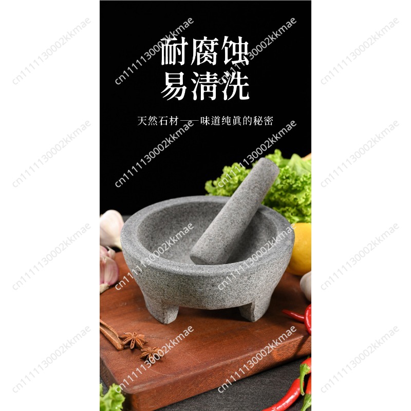 Natuurstenen granieten vijzel  - Mortar Pestle Granite recensie en prijs