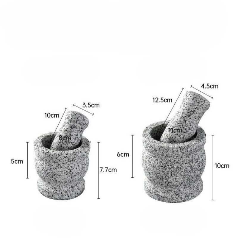 Huishoudelijke commerciële gra - Mortar Pestle Granite recensie en prijs