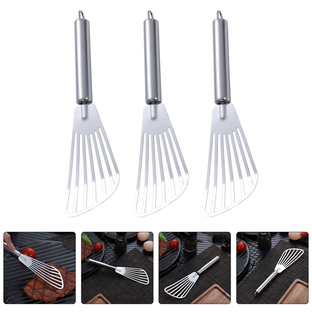 3pcs Rvs Spatel Voor Steak Fry - Home Cooking Help recensie en prijs