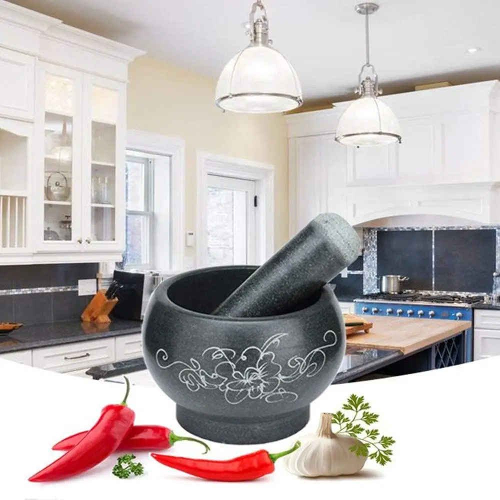 D16CMxH10CM Natuurlijke granie - Mortar Pestle Granite recensie en prijs