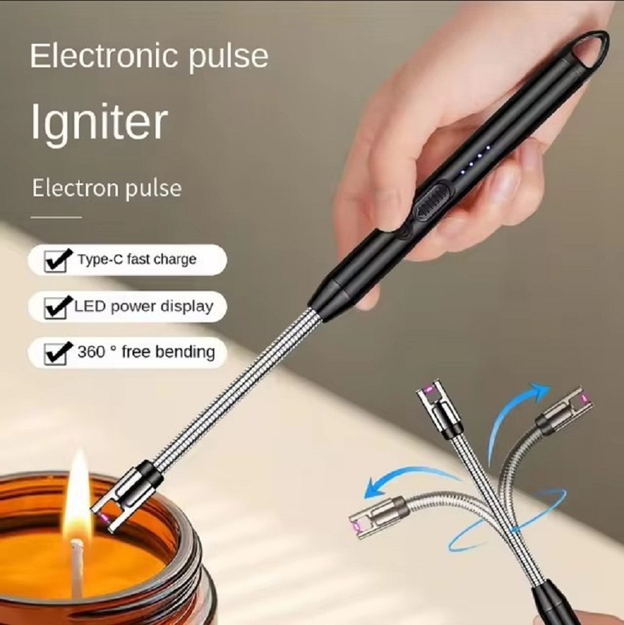 360 °   Type-C Gebogen Winddic - Home Cooking Gas Stove recensie en prijs